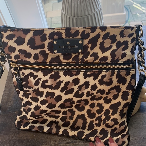 Kate Spade Leopard Print Crossbody Bag - Picture 5 of 9